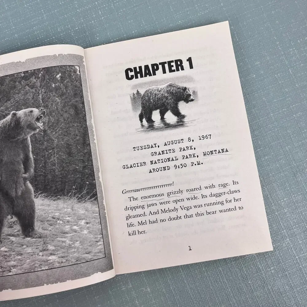 I Survived the Attack of the Grizzlies, 1967 Chapter Book Lauren Tarshis